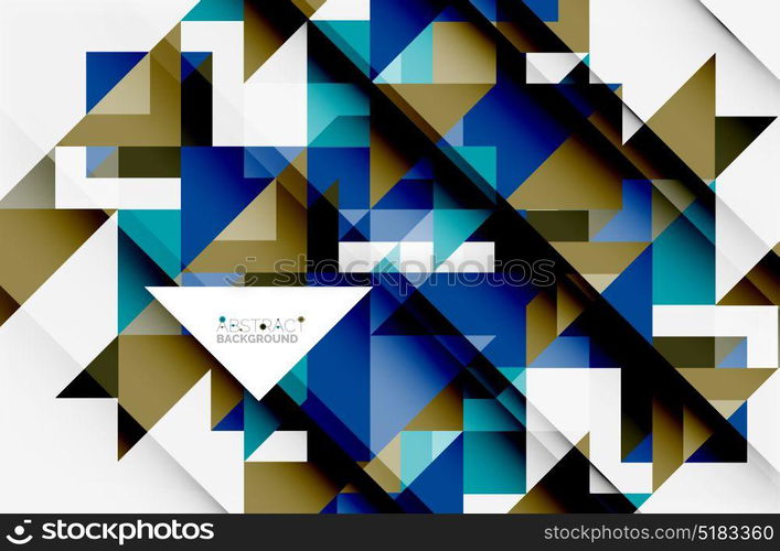 Triangle pattern design background. Triangle pattern design background. Vector business or technology presentation template, brochure or flyer pattern, or geometric web banner