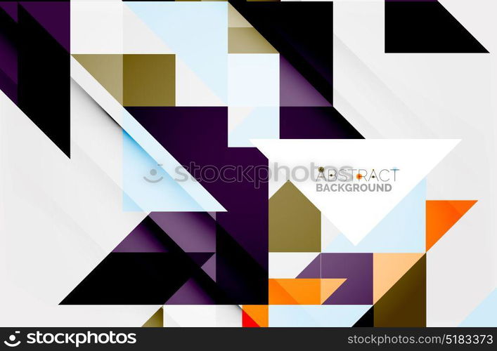 Triangle pattern design background. Triangle pattern design background. Vector business or technology presentation template, brochure or flyer pattern, or geometric web banner