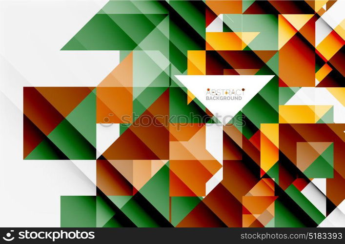 Triangle pattern design background. Triangle pattern design background. Vector business or technology presentation template, brochure or flyer pattern, or geometric web banner