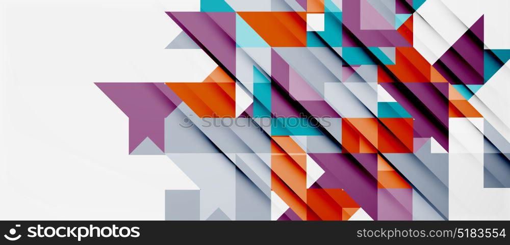 Triangle pattern design background. Triangle pattern design background. Vector business or technology presentation template, brochure or flyer pattern, or geometric web banner