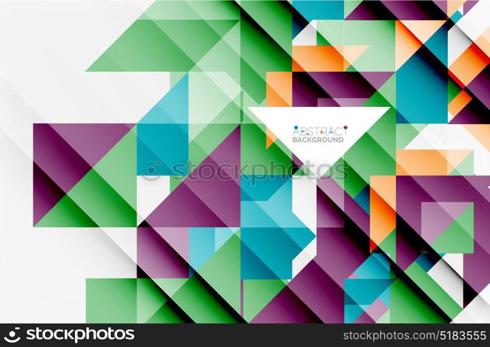Triangle pattern design background. Triangle pattern design background. Vector business or technology presentation template, brochure or flyer pattern, or geometric web banner