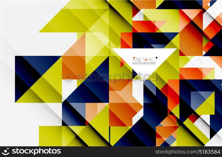 Triangle pattern design background. Triangle pattern design background. Vector business or technology presentation template, brochure or flyer pattern, or geometric web banner