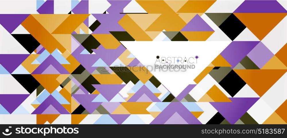 Triangle pattern design background. Triangle pattern design background. Vector business or technology presentation template, brochure or flyer pattern, or geometric web banner