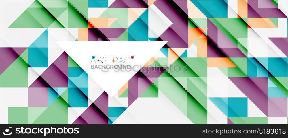 Triangle pattern design background. Triangle pattern design background. Vector business or technology presentation template, brochure or flyer pattern, or geometric web banner