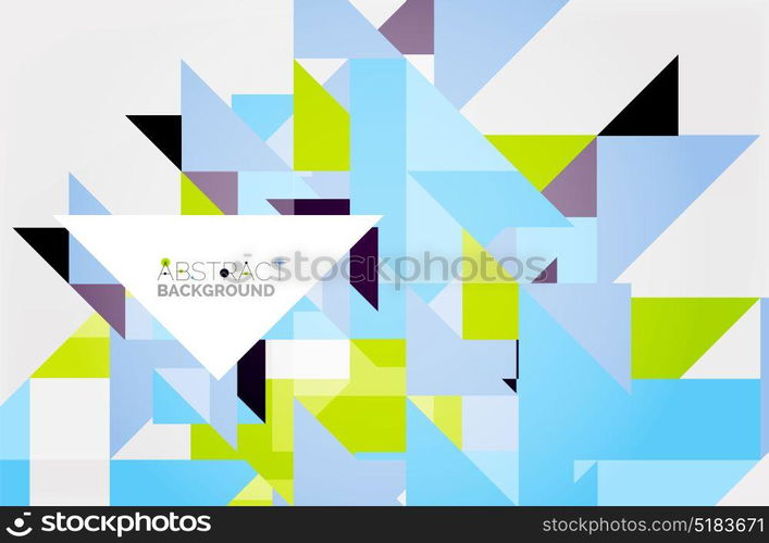 Triangle pattern design background. Triangle pattern design background. Vector business or technology presentation template, brochure or flyer pattern, or geometric web banner