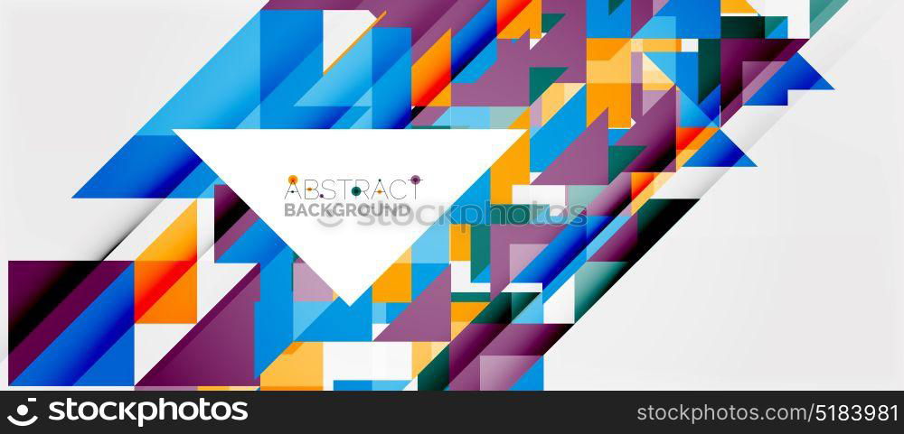 Triangle pattern design background. Triangle pattern design background. Vector business or technology presentation template, brochure or flyer pattern, or geometric web banner