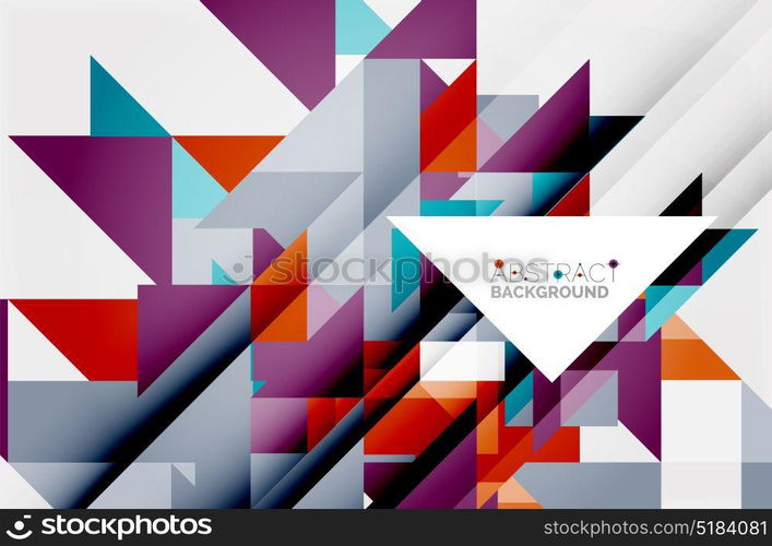Triangle pattern design background. Triangle pattern design background. Vector business or technology presentation template, brochure or flyer pattern, or geometric web banner