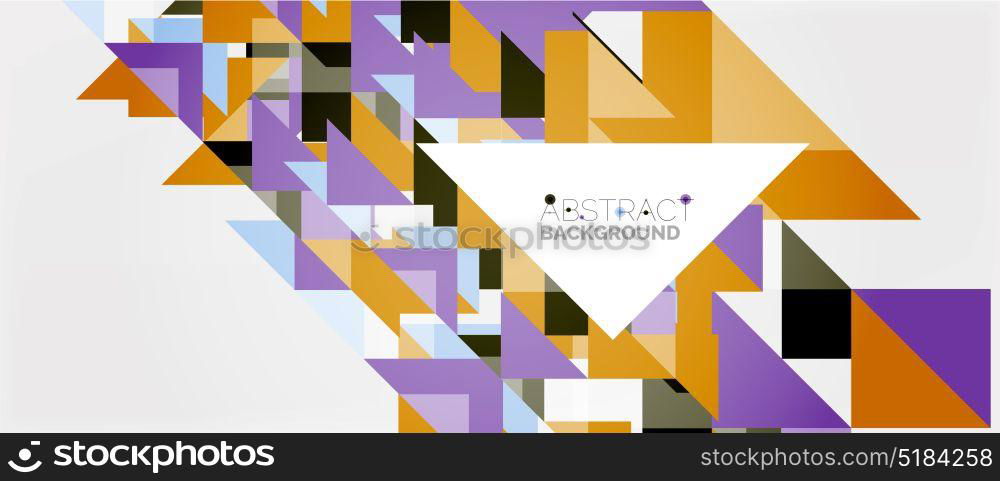 Triangle pattern design background. Triangle pattern design background. Vector business or technology presentation template, brochure or flyer pattern, or geometric web banner