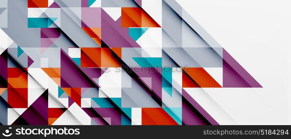 Triangle pattern design background. Triangle pattern design background. Vector business or technology presentation template, brochure or flyer pattern, or geometric web banner