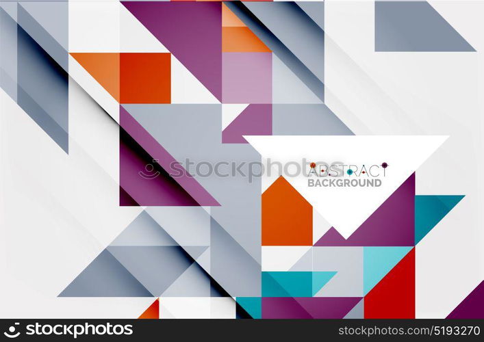 Triangle pattern design background. Triangle pattern design background. Vector business or technology presentation template, brochure or flyer pattern, or geometric web banner