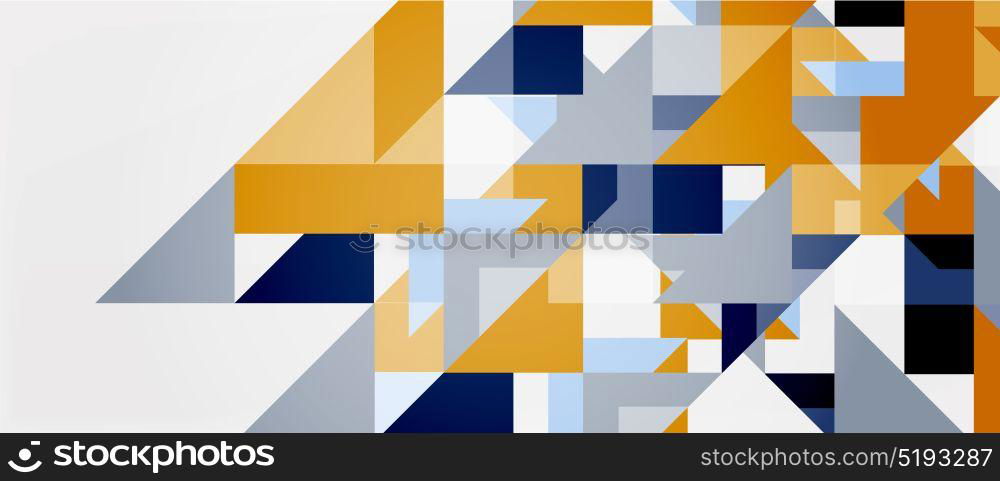 Triangle pattern design background. Triangle pattern design background. Vector business or technology presentation template, brochure or flyer pattern, or geometric web banner