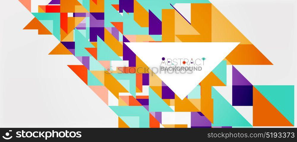Triangle pattern design background. Triangle pattern design background. Vector business or technology presentation template, brochure or flyer pattern, or geometric web banner