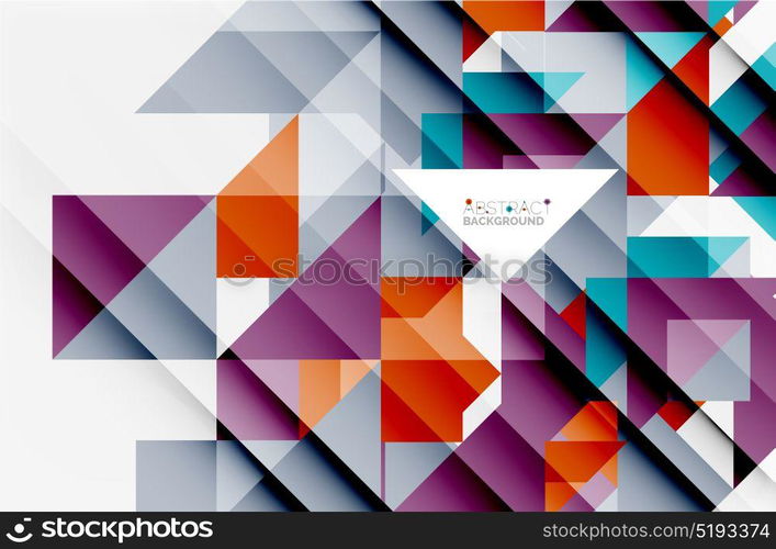 Triangle pattern design background. Triangle pattern design background. Vector business or technology presentation template, brochure or flyer pattern, or geometric web banner