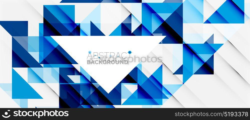 Triangle pattern design background. Triangle pattern design background. Vector business or technology presentation template, brochure or flyer pattern, or geometric web banner