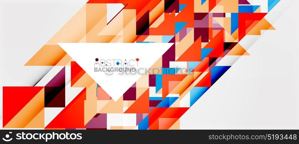 Triangle pattern design background. Triangle pattern design background. Vector business or technology presentation template, brochure or flyer pattern, or geometric web banner