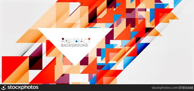 Triangle pattern design background. Triangle pattern design background. Vector business or technology presentation template, brochure or flyer pattern, or geometric web banner