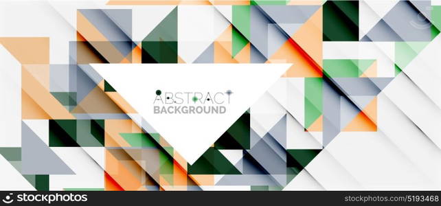 Triangle pattern design background. Triangle pattern design background. Vector business or technology presentation template, brochure or flyer pattern, or geometric web banner