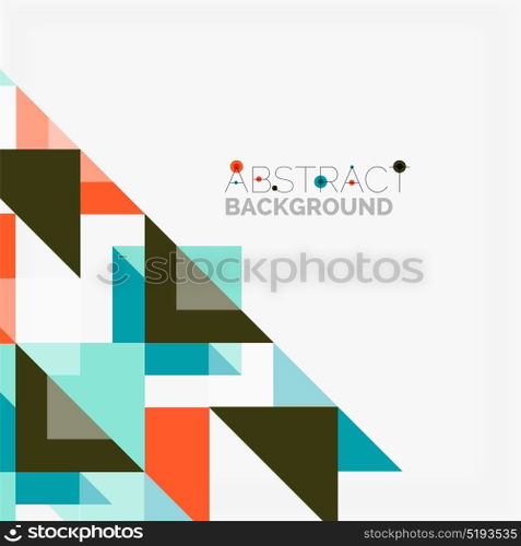 Triangle pattern design background. Triangle pattern design background. Vector business or technology presentation template, brochure or flyer pattern, or geometric web banner