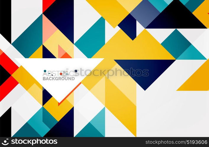 Triangle pattern design background. Triangle pattern design background. Vector business or technology presentation template, brochure or flyer pattern, or geometric web banner