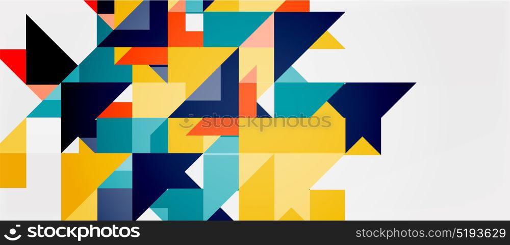 Triangle pattern design background. Triangle pattern design background. Vector business or technology presentation template, brochure or flyer pattern, or geometric web banner