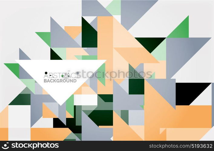 Triangle pattern design background. Triangle pattern design background. Vector business or technology presentation template, brochure or flyer pattern, or geometric web banner