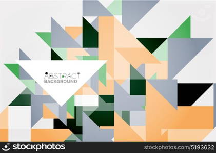 Triangle pattern design background. Triangle pattern design background. Vector business or technology presentation template, brochure or flyer pattern, or geometric web banner