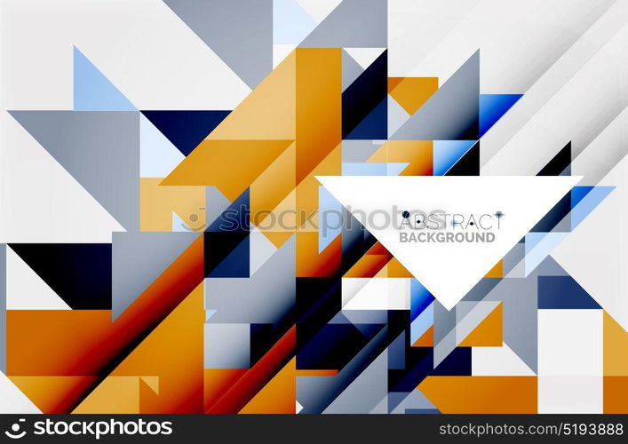 Triangle pattern design background. Triangle pattern design background. Vector business or technology presentation template, brochure or flyer pattern, or geometric web banner