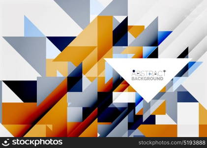 Triangle pattern design background. Triangle pattern design background. Vector business or technology presentation template, brochure or flyer pattern, or geometric web banner