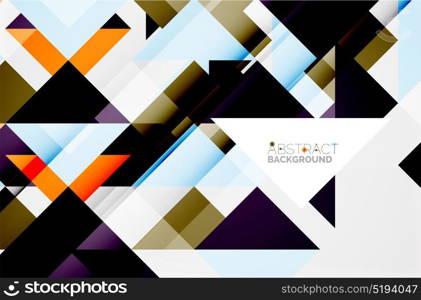 Triangle pattern design background. Triangle pattern design background. Vector business or technology presentation template, brochure or flyer pattern, or geometric web banner