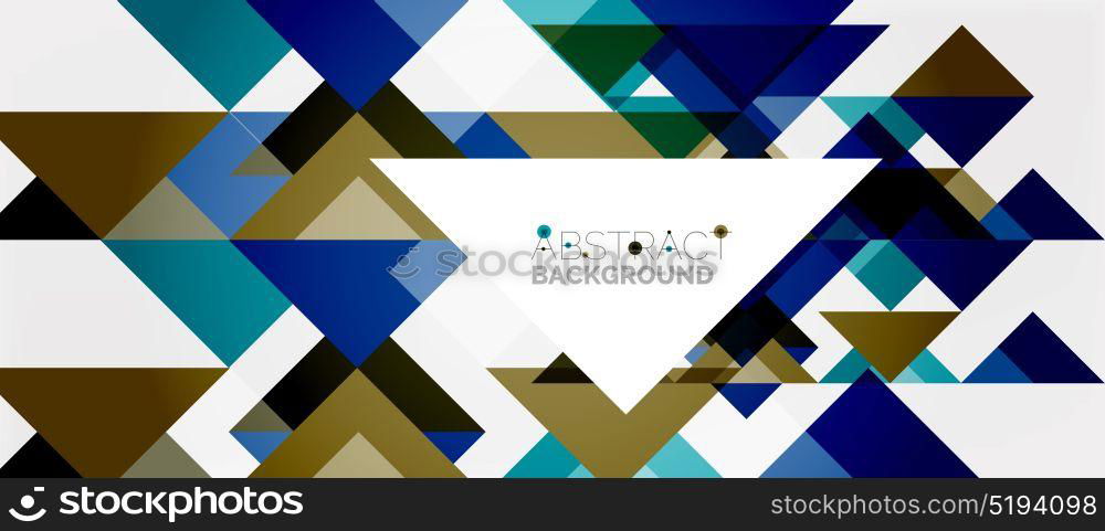 Triangle pattern design background. Triangle pattern design background. Vector business or technology presentation template, brochure or flyer pattern, or geometric web banner