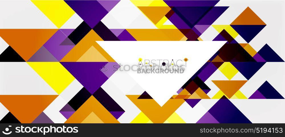 Triangle pattern design background. Triangle pattern design background. Vector business or technology presentation template, brochure or flyer pattern, or geometric web banner