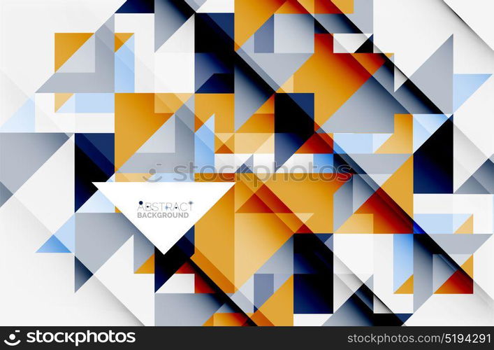 Triangle pattern design background. Triangle pattern design background. Vector business or technology presentation template, brochure or flyer pattern, or geometric web banner