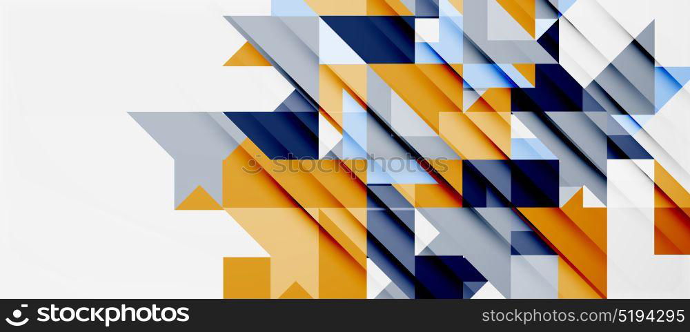 Triangle pattern design background. Triangle pattern design background. Vector business or technology presentation template, brochure or flyer pattern, or geometric web banner