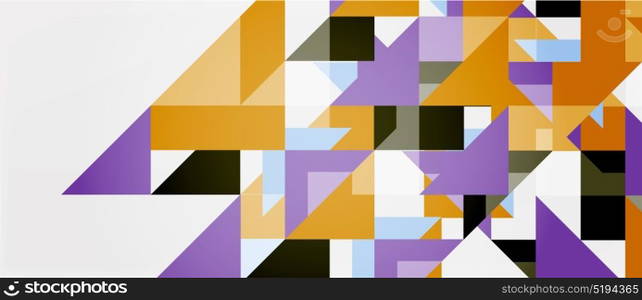 Triangle pattern design background. Triangle pattern design background. Vector business or technology presentation template, brochure or flyer pattern, or geometric web banner