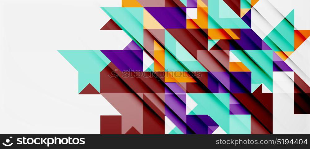 Triangle pattern design background. Triangle pattern design background. Vector business or technology presentation template, brochure or flyer pattern, or geometric web banner