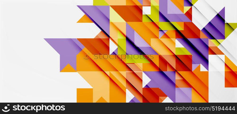 Triangle pattern design background. Triangle pattern design background. Vector business or technology presentation template, brochure or flyer pattern, or geometric web banner