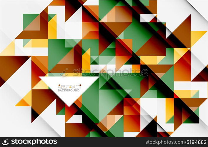 Triangle pattern design background. Triangle pattern design background. Vector business or technology presentation template, brochure or flyer pattern, or geometric web banner