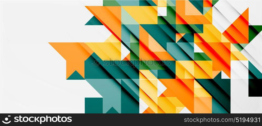 Triangle pattern design background. Triangle pattern design background. Vector business or technology presentation template, brochure or flyer pattern, or geometric web banner