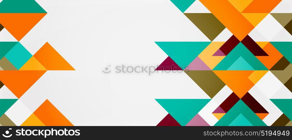 Triangle pattern design background. Triangle pattern design background. Vector business or technology presentation template, brochure or flyer pattern, or geometric web banner