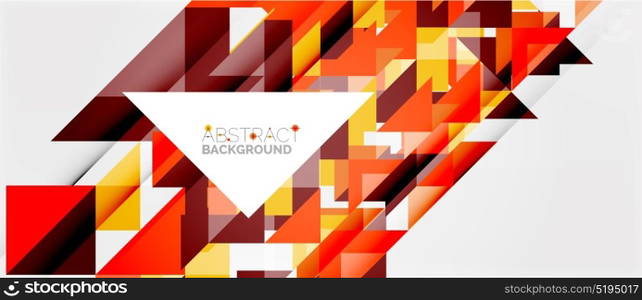 Triangle pattern design background. Triangle pattern design background. Vector business or technology presentation template, brochure or flyer pattern, or geometric web banner