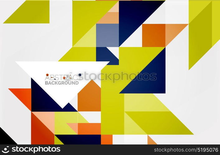 Triangle pattern design background. Triangle pattern design background. Vector business or technology presentation template, brochure or flyer pattern, or geometric web banner