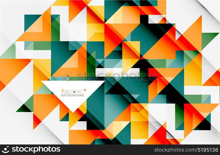 Triangle pattern design background. Triangle pattern design background. Vector business or technology presentation template, brochure or flyer pattern, or geometric web banner