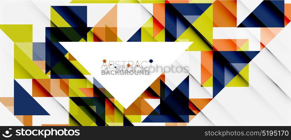 Triangle pattern design background. Triangle pattern design background. Vector business or technology presentation template, brochure or flyer pattern, or geometric web banner