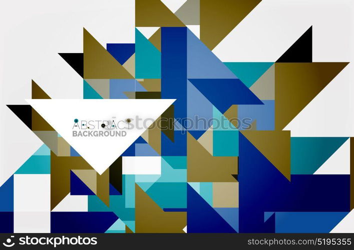 Triangle pattern design background. Triangle pattern design background. Vector business or technology presentation template, brochure or flyer pattern, or geometric web banner