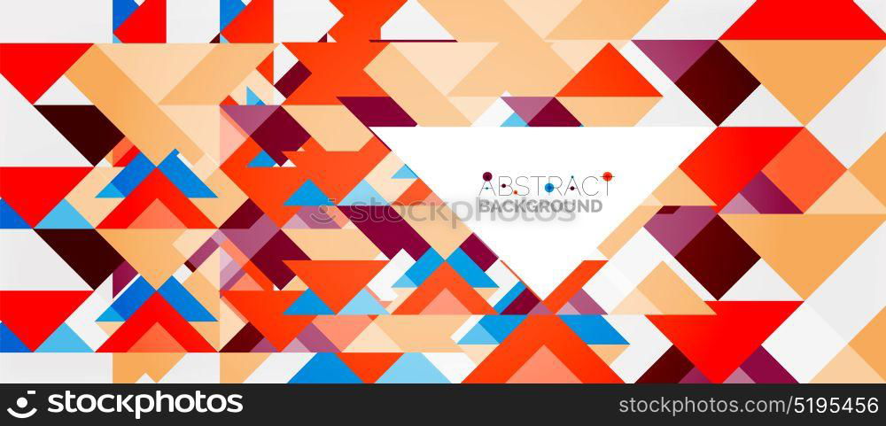 Triangle pattern design background. Triangle pattern design background. Vector business or technology presentation template, brochure or flyer pattern, or geometric web banner