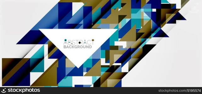 Triangle pattern design background. Triangle pattern design background. Vector business or technology presentation template, brochure or flyer pattern, or geometric web banner