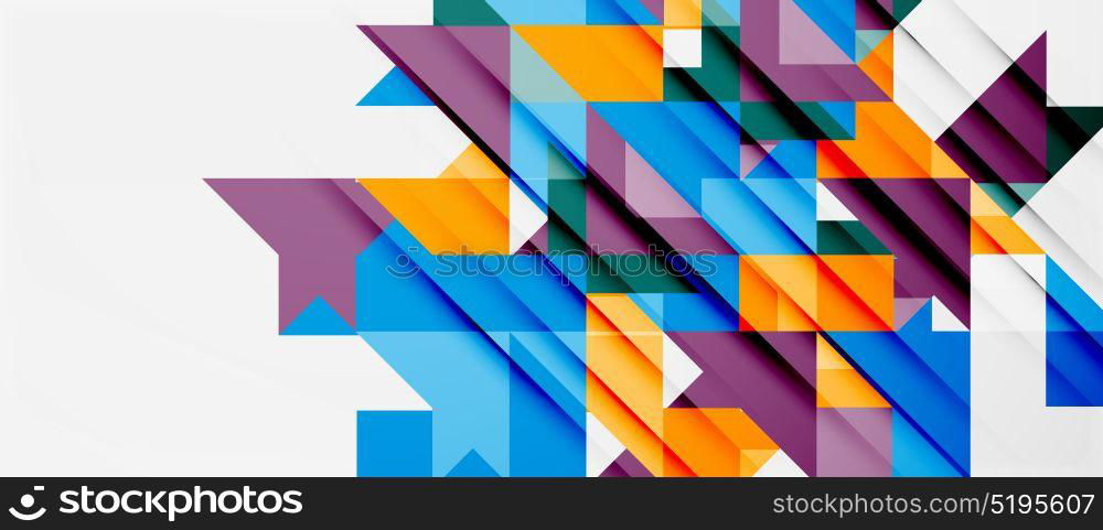 Triangle pattern design background. Triangle pattern design background. Vector business or technology presentation template, brochure or flyer pattern, or geometric web banner