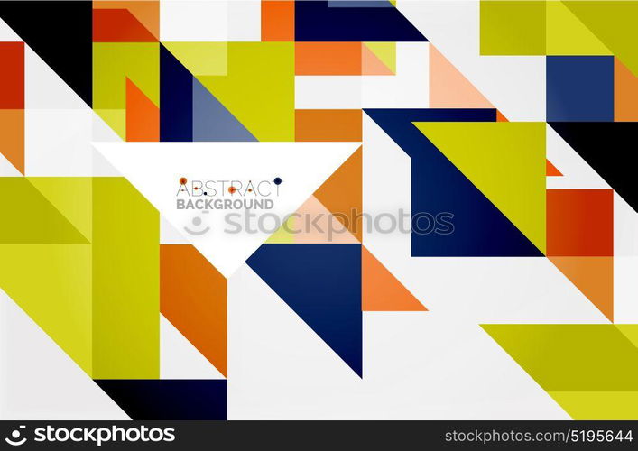 Triangle pattern design background. Triangle pattern design background. Vector business or technology presentation template, brochure or flyer pattern, or geometric web banner