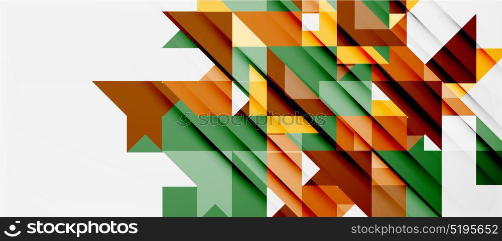 Triangle pattern design background. Triangle pattern design background. Vector business or technology presentation template, brochure or flyer pattern, or geometric web banner