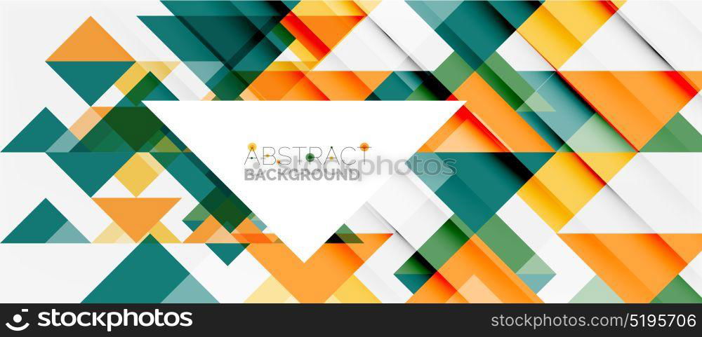 Triangle pattern design background. Triangle pattern design background. Vector business or technology presentation template, brochure or flyer pattern, or geometric web banner